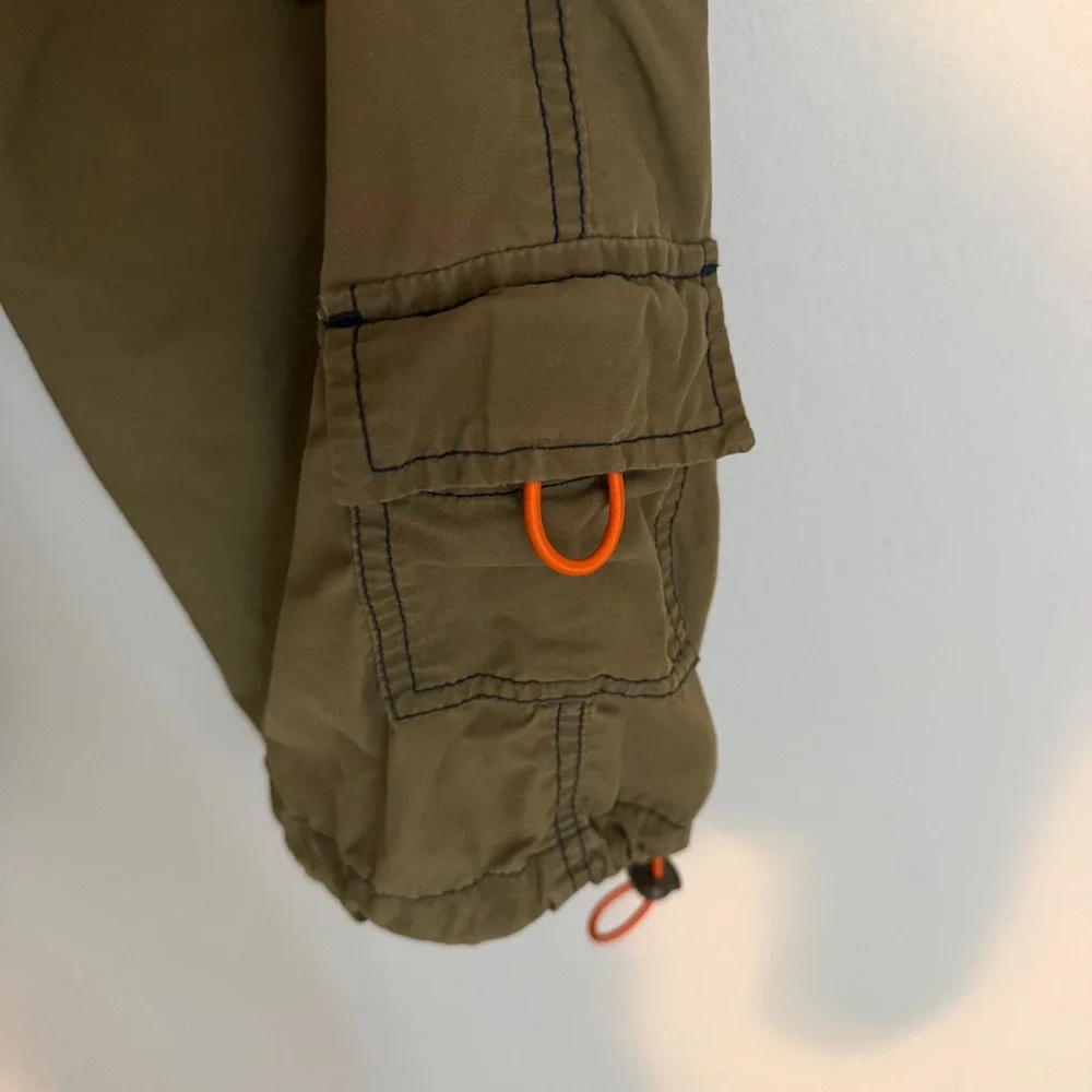 Vintage Y2K Abercrombie Paratrooper cargo pants utility green M gorpcore